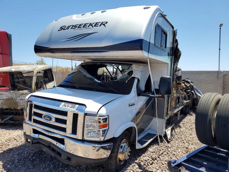 2020 Frrv Sunseeker VIN 1FDXE4FS4KDC17476 COPART salvage auction — Burn Interior, AZ - CERT OF TITLE - SALVAGE, sold $500 on 2026-08-18 (photo 2)