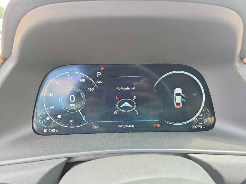 2020 Hyundai Sonata VIN 5NPEF4JAXLH001148 COPART salvage auction — SIDE, Md - Cert Of Salvage > 75% Damage, sold $2,100 on 2026-07-28 (photo 9)