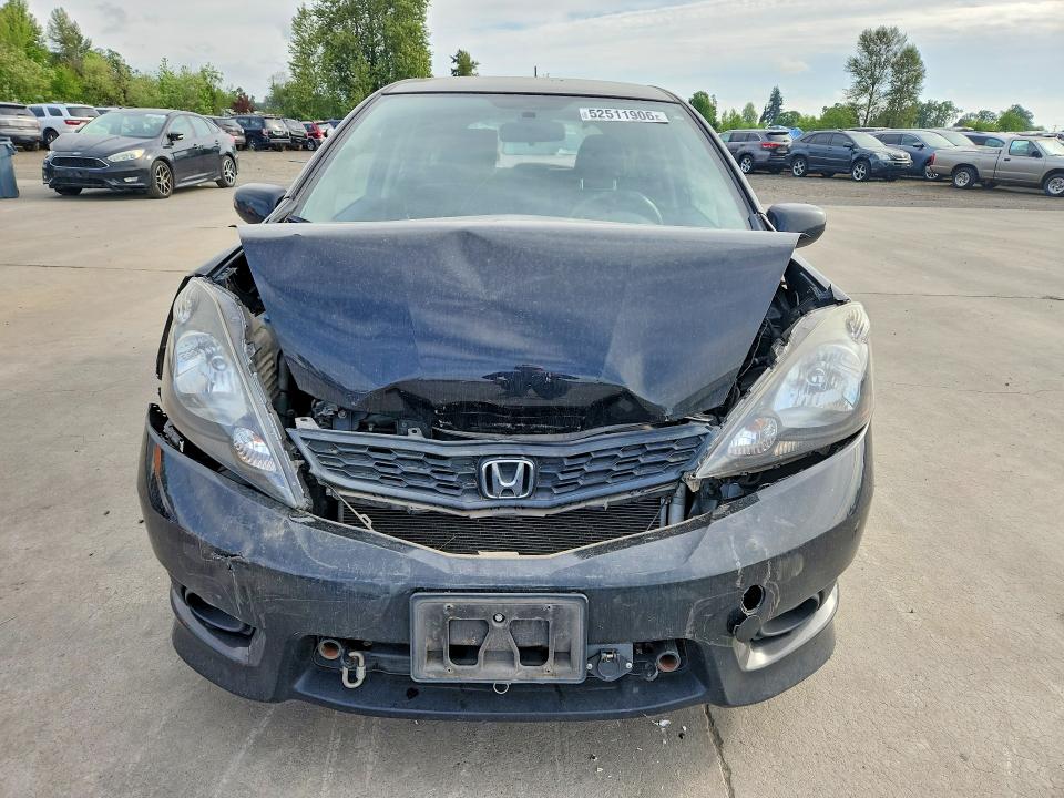 2013 Honda Fit VIN JHMGE8H59DC026761 COPART salvage auction — FRONT END, Or - Salvage Title Certificate, sold $1,750 on 2026-07-13 (photo 5)