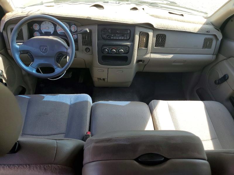 2002 Dodge Ram VIN 3D7HA18N12G203585 COPART salvage auction — FRONT END, Nc - Salvage Certificate Of Title, sold $800 on 2026-07-02 (photo 8)