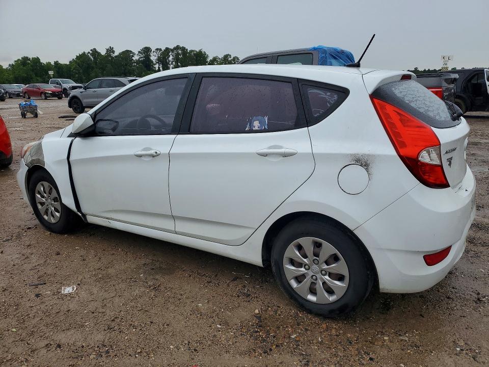 2015 Hyundai Accent VIN KMHCT5AE1FU211832 COPART salvage auction — FRONT END, Tx - Certificate Of Title, sold $675 on 2026-07-22 (photo 2)