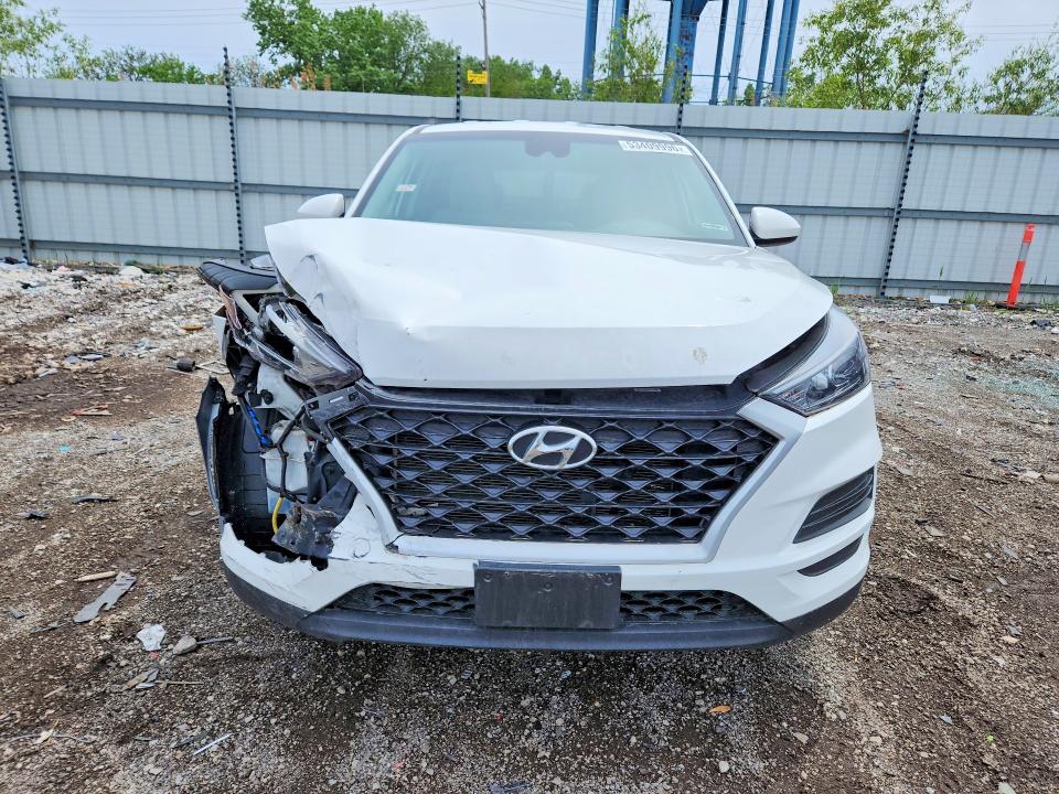 2021 Hyundai Tucson VIN KM8J2CA49MU327718 COPART salvage auction — FRONT END, Il - Salvage Certificate, sold $4,150 on 2026-07-29 (photo 5)