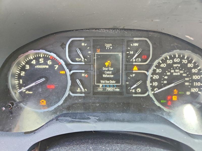 2021 Toyota Tundra VIN 5TFFY5F12MX289296 COPART salvage auction — FRONT END, Ca - Salvage Certificate, sold $12,600 on 2026-07-09 (photo 9)