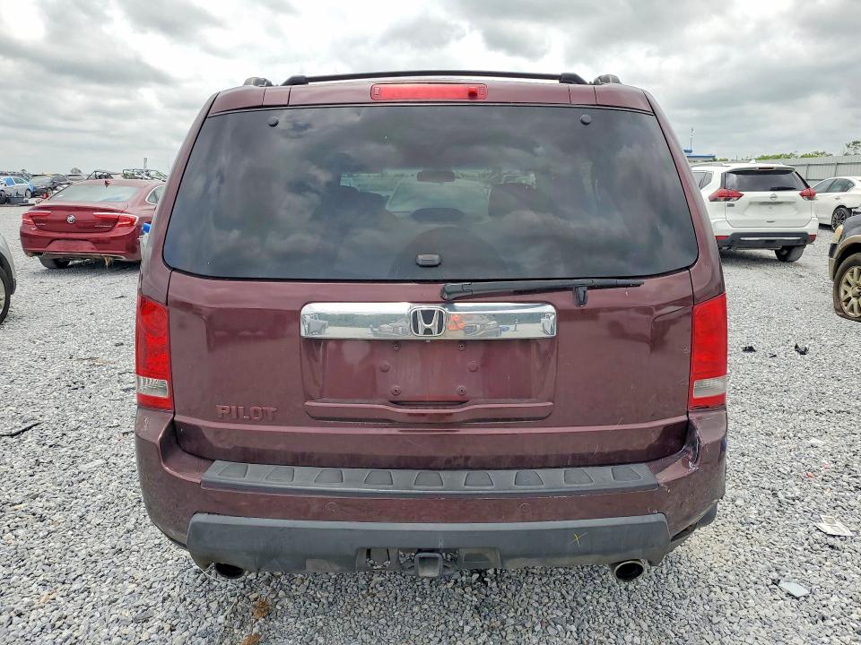 2009 Honda Pilot VIN 5FNYF38959B002346 COPART salvage auction — REAR END, Tx - Salvage Vehicle Title, sold $875 on 2026-07-09 (photo 6)