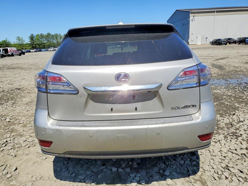 2012 Lexus Rx VIN JTJZB1BA5C2006363 COPART salvage auction — MINOR DENT/SCRATCHES, Nj - Cert Of Title-Salvage, sold $2,500 on 2026-07-08 (photo 6)