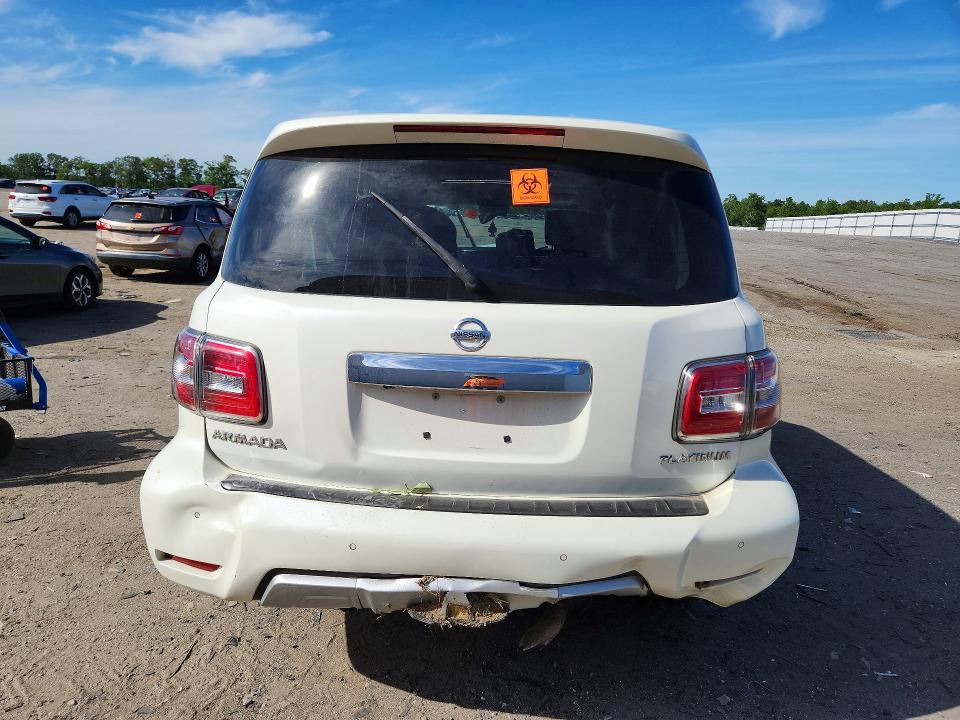 2017 Nissan VIN JN8AY2NE9H9708238 COPART salvage auction — FRONT END, VA - CERT OF TITLE - SALVAGE, sold $1,100 on 2026-07-08 (photo 6)
