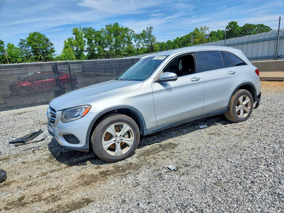 2017 Mercedes-benz Glc VIN WDC0G4KB2HF129054 COPART salvage auction — FRONT END, Ga - Certificate Of Title, sold $3,550 on 2026-07-27 (photo 1)