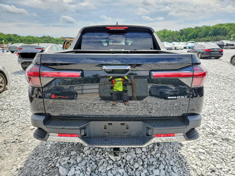 2022 Hyundai Santa cruz VIN 5NTJEDAF9NH000414 COPART salvage auction — FRONT END, Ga - Cert Of Title-Salvage, sold $6,100 on 2026-07-09 (photo 6)