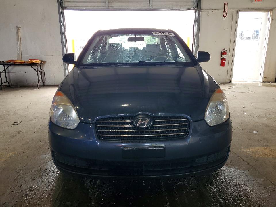 2010 Hyundai Accent VIN KMHCN4AC0AU468508 COPART salvage auction — MECHANICAL, Oh - Certificate Of Title, sold $275 on 2026-07-27 (photo 5)