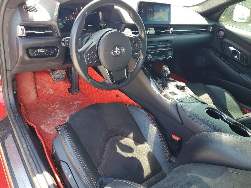 2022 Toyota Supra VIN WZ1DB2C0XNW046749 COPART salvage auction — NORMAL WEAR, Mo - Salvage Certificate Of Title, sold $5,000 on 2026-08-06 (photo 8)
