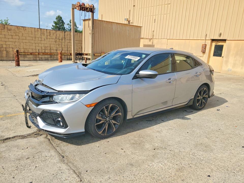 2019 Honda Civic VIN SHHFK7H47KU210344 COPART salvage auction — FRONT END, Sc - Cert Of Title-Salvage, sold $5,000 on 2026-07-17 (photo 1)