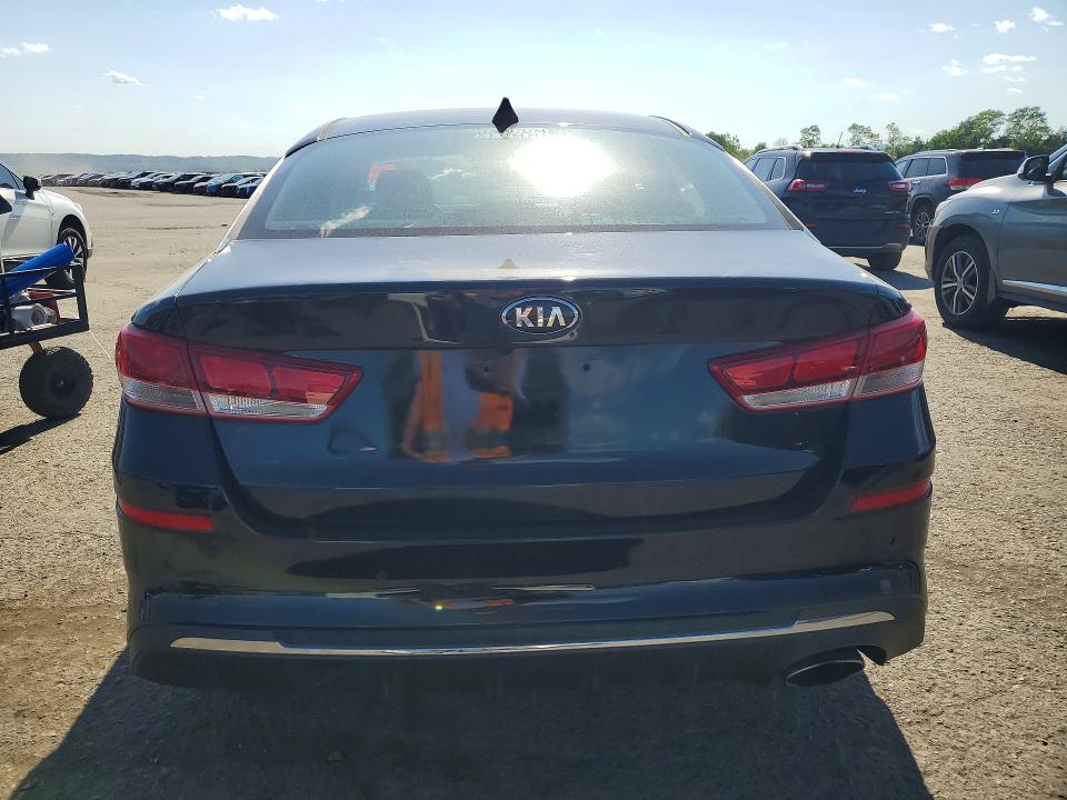 2019 Kia Optima VIN 5XXGT4L32KG303060 COPART salvage auction — FRONT END, Pa - Certificate Of Salvage, sold $1,200 on 2026-07-08 (photo 6)
