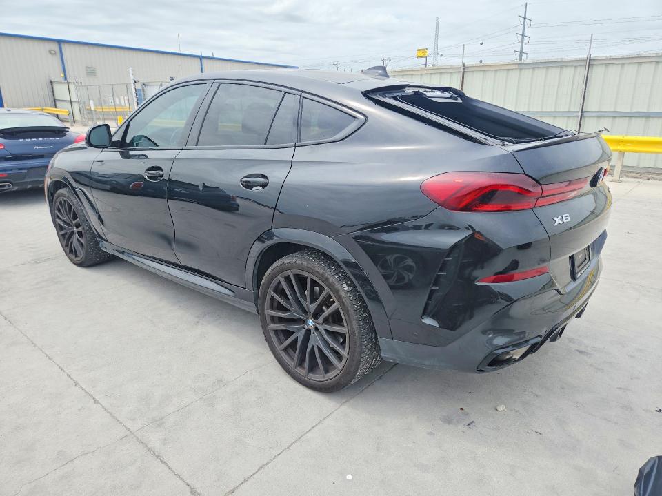 2023 BMW X6 VIN 5UXCY6C08P9S07034 COPART salvage auction — HAIL, Tx - Certificate Of Title, sold $31,000 on 2026-07-31 (photo 2)
