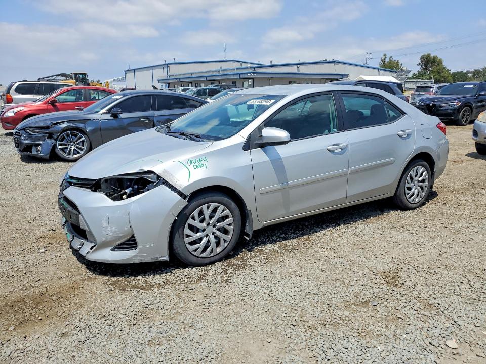 2018 Toyota VIN 5YFBURHE2JP770208 COPART salvage auction — FRONT END, Ca - Salvage Certificate, sold $3,150 on 2026-07-24 (photo 1)