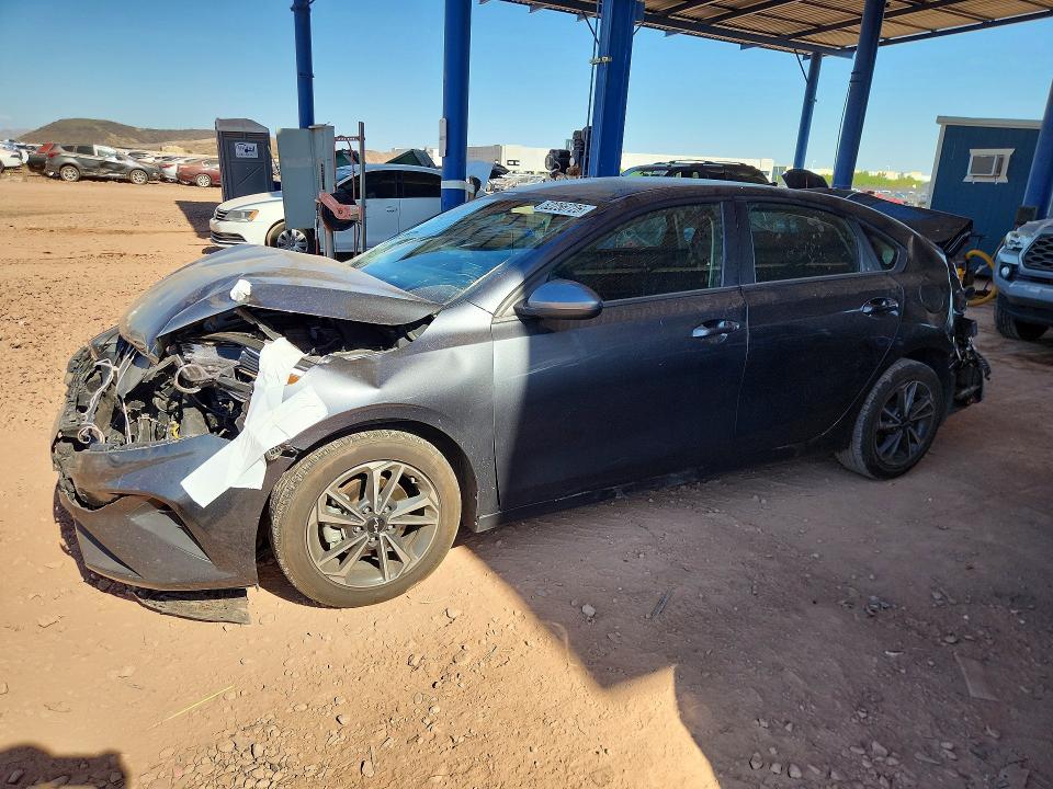 2024 Kia Forte VIN 3KPF24AD8RE725234 COPART salvage auction — REAR END, Az - Cert Of Title - Salvage, sold $2,000 on 2026-07-09 (photo 1)
