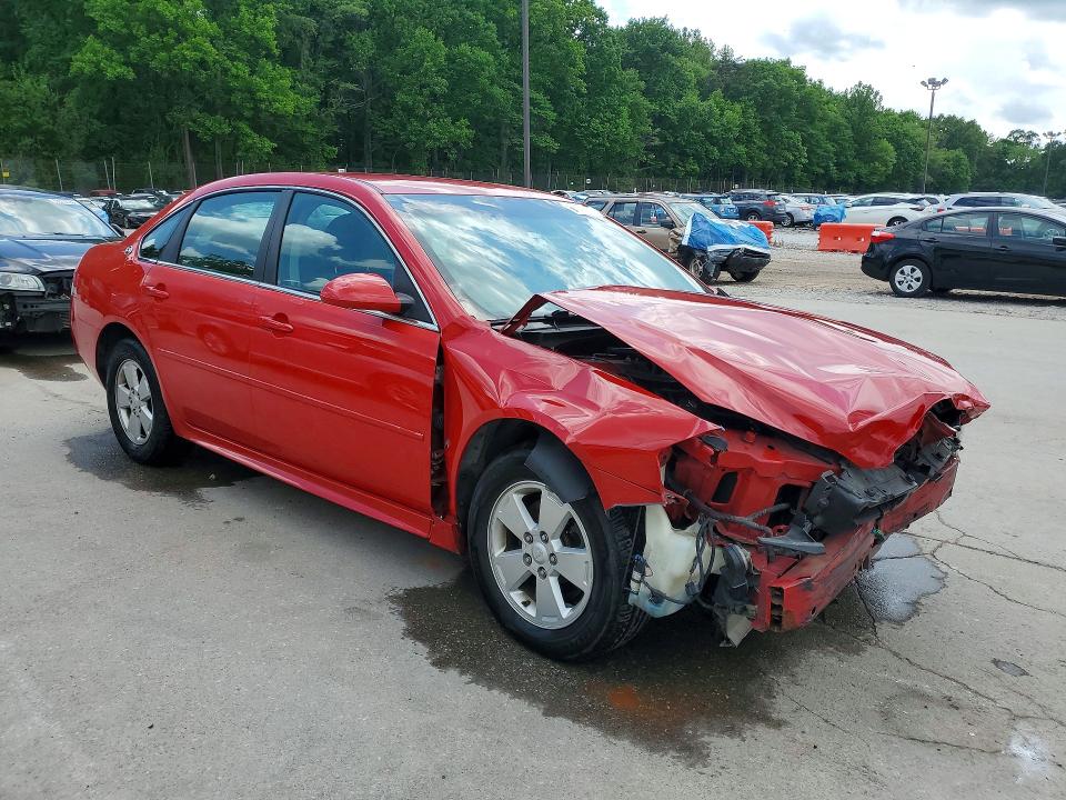 2009 Chevrolet Impala VIN 2G1WT57N291305347 COPART salvage auction — FRONT END, Pa - Certificate Of Salvage, sold $300 on 2026-07-02 (photo 4)