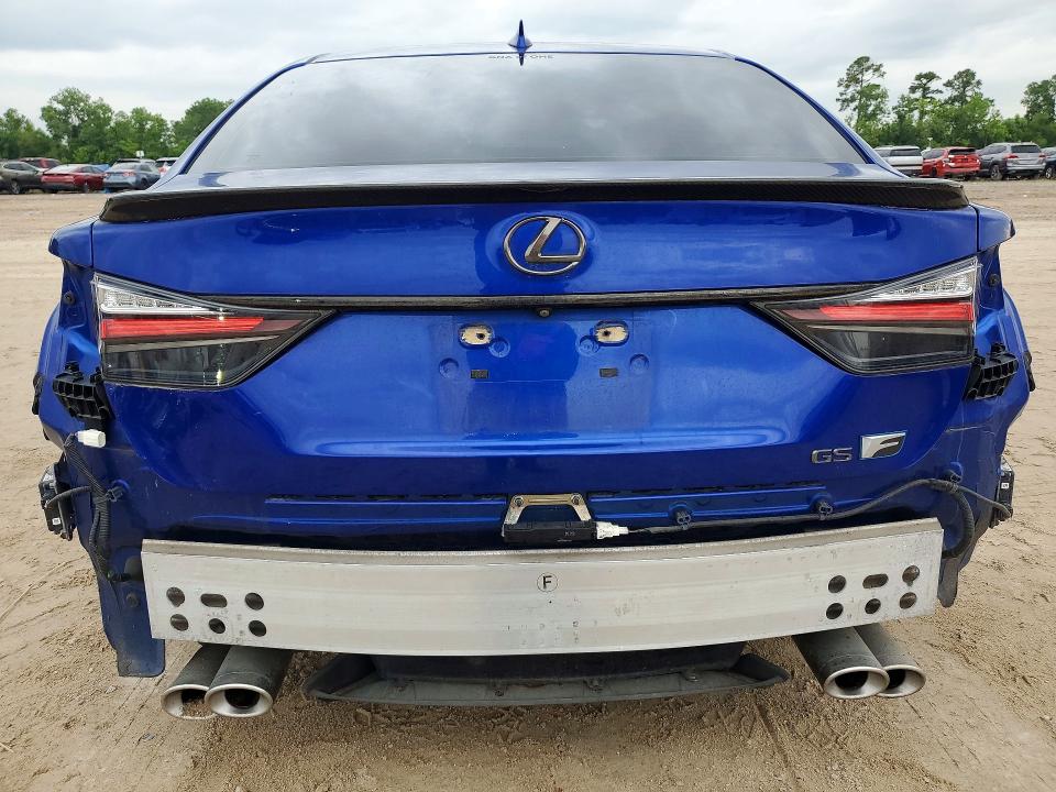 2016 Lexus Gs VIN JTHBP1BL0GA001055 COPART salvage auction — FRONT END, Tx - Salvage Vehicle Title, sold $30,250 on 2026-07-31 (photo 6)