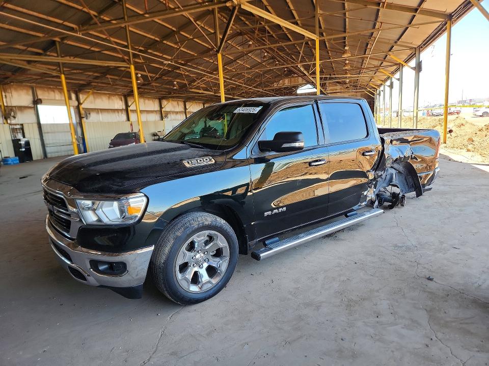 2019 Ram VIN 1C6RREFT8KN639798 COPART salvage auction — REAR END, ID - SALVAGE CERTIFICATE OF TITLE, sold $175 on 2026-07-29 (photo 1)