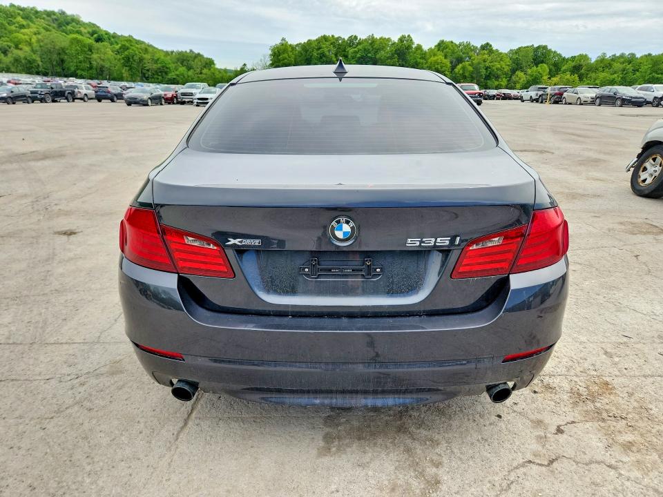2013 BMW 5er VIN WBAFU7C52DDU68516 COPART salvage auction — FRONT END, Oh - Cert Of Title-Salvage, sold $525 on 2026-07-23 (photo 6)