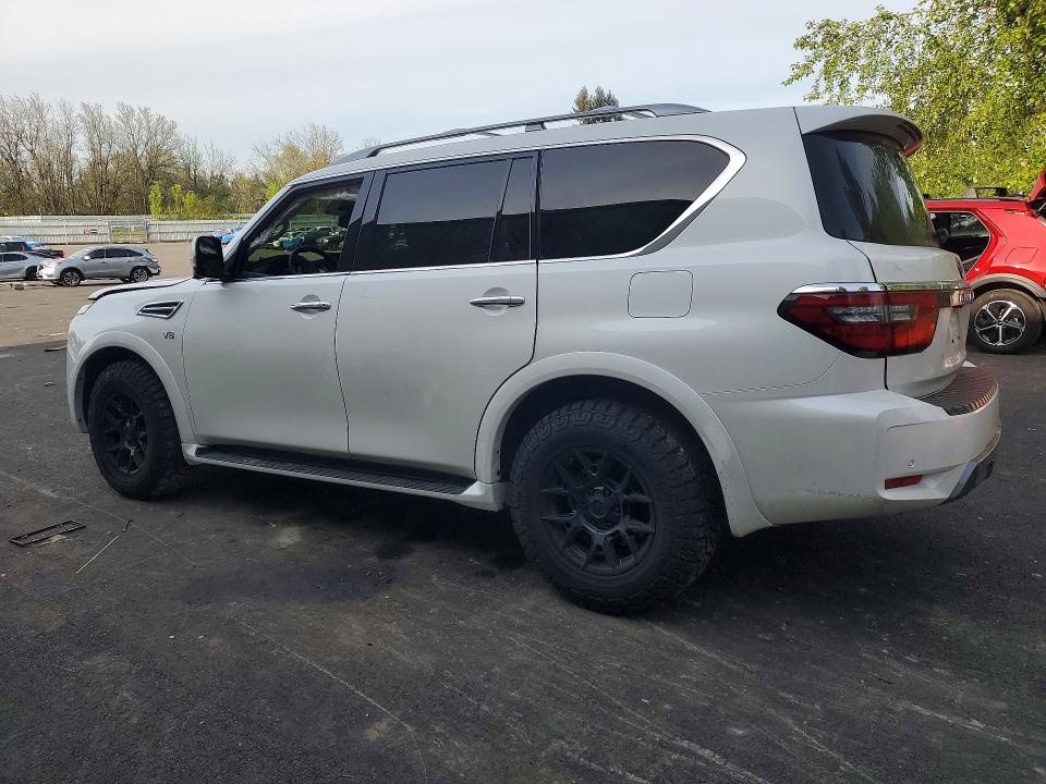 2021 Nissan VIN JN8AY2BB2M9795632 COPART salvage auction — FRONT END, Or - Salvage Title Certificate, sold $16,200 on 2026-07-15 (photo 2)