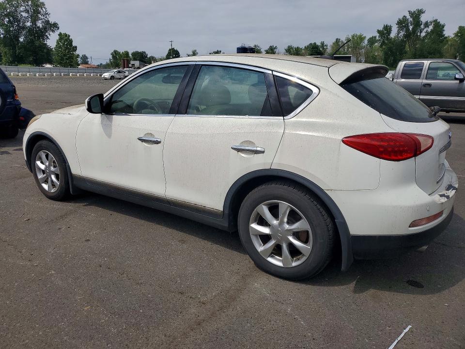 2008 Infiniti Ex VIN JNKAJ09E18M301945 COPART salvage auction — REAR END, Or - Lien Papers Salvage, sold $425 on 2026-07-20 (photo 2)