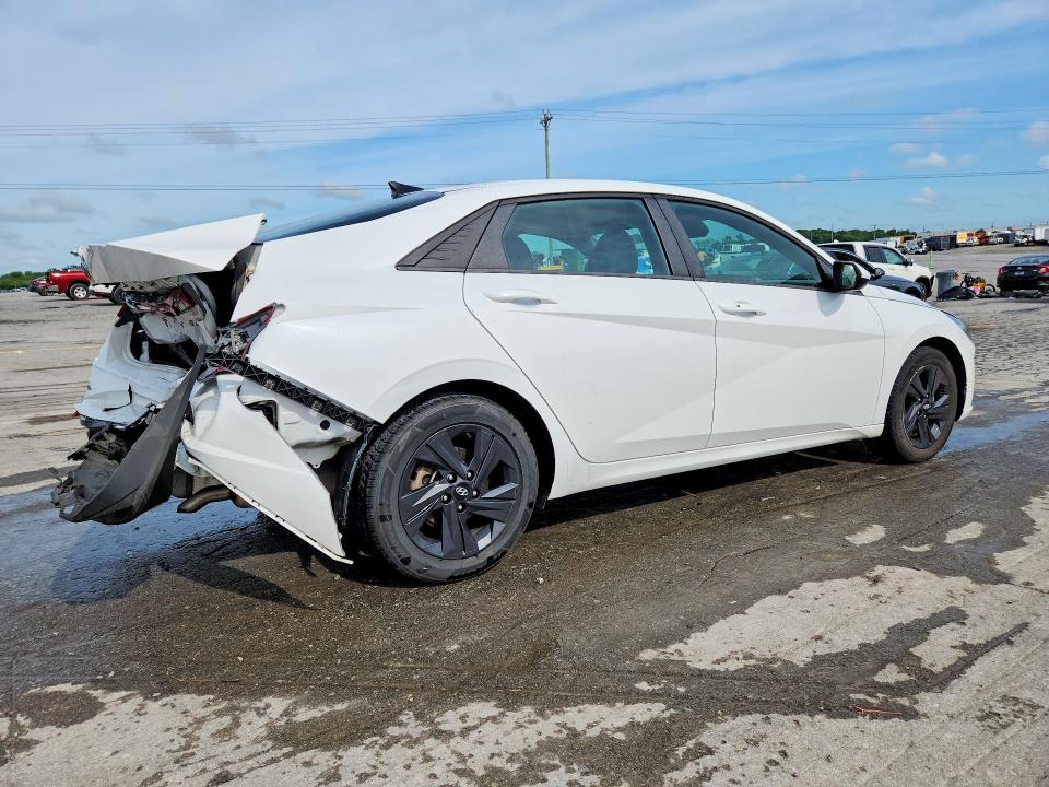 2023 Hyundai Elantra VIN 5NPLM4AG2PH103695 COPART salvage auction — REAR END, La - Cert Of Title-Salvage, sold $3,150 on 2026-07-02 (photo 3)