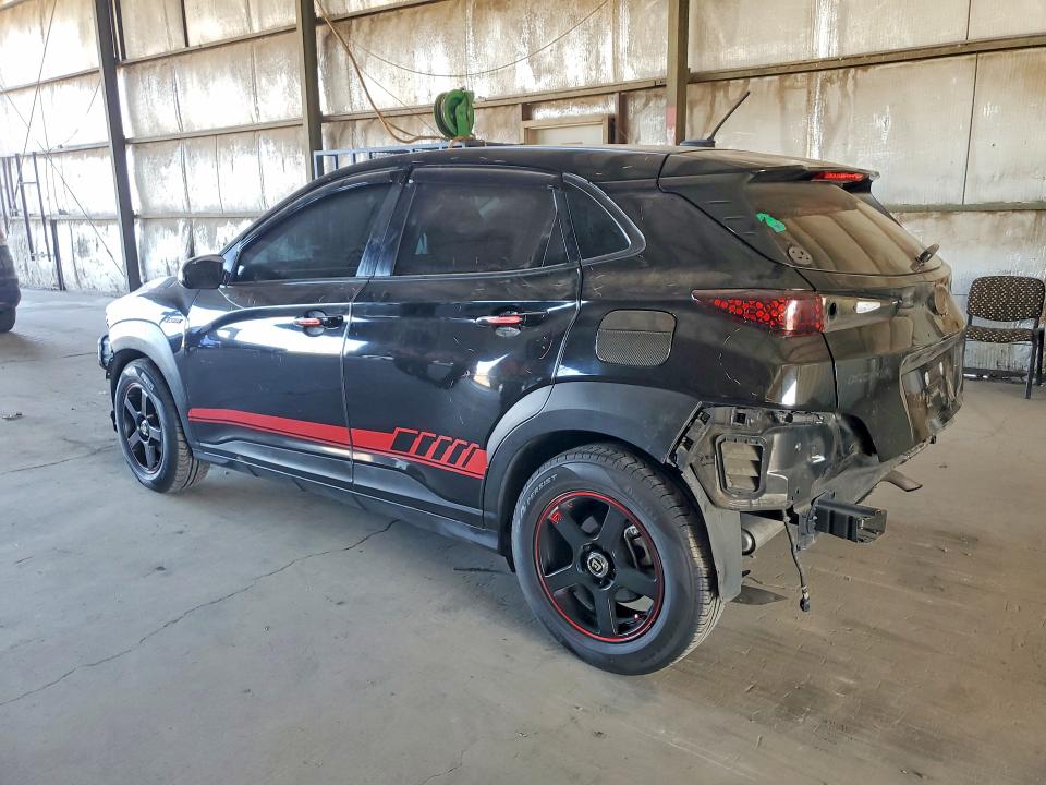 2020 Hyundai Kona VIN KM8K12AA3LU498826 COPART salvage auction — REAR END, Az - Cert Of Title - Salvage, sold $2,750 on 2026-07-27 (photo 2)
