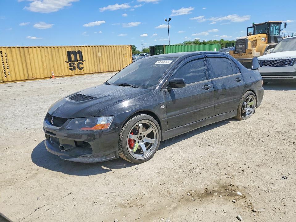 2003 Mitsubishi Lancer evolution VIN JA3AH86F93U124111 COPART salvage auction — REAR END, In - Certificate Of Title, sold $25,000 on 2026-07-24 (photo 1)