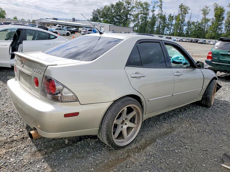 2005 Lexus Is 300 VIN JTHBD192150099117 COPART salvage auction — FRONT END, WA - BILL OF SALE, sold $90 on 2026-07-27 (photo 3)