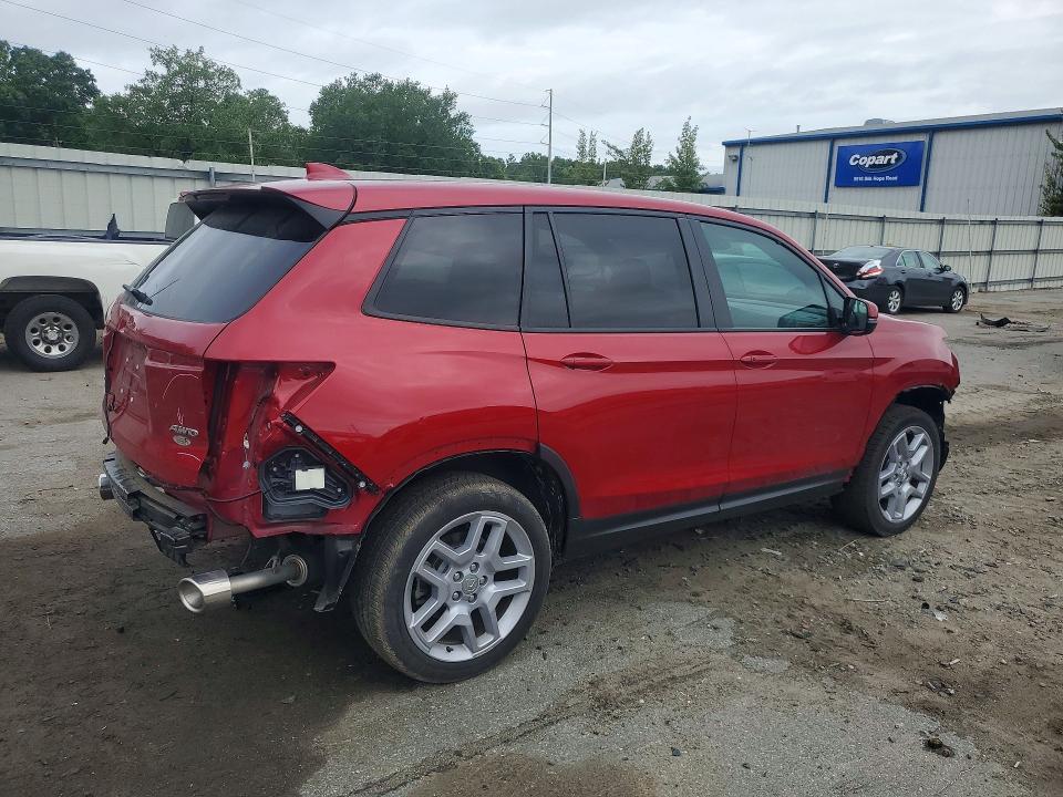 2025 Honda Passport VIN 5FNYF8H54SB005321 COPART salvage auction — FRONT END, Ga - Cert Of Title-Salvage, sold $10,800 on 2026-07-27 (photo 3)