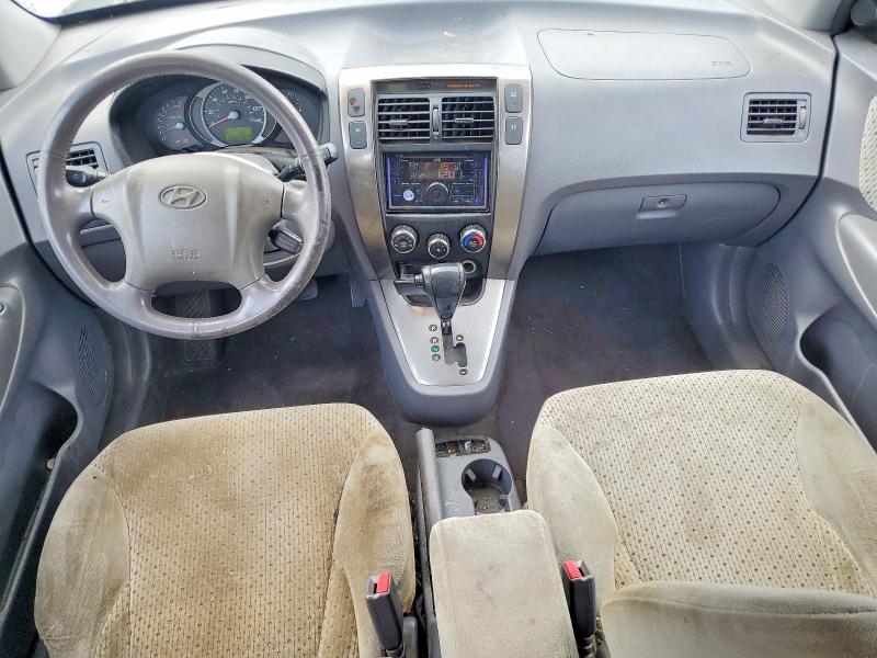 2005 Hyundai Tucson VIN KM8JN12D15U118906 COPART salvage auction — REAR END, Nc - Salvage Certificate Of Title, sold $375 on 2026-07-15 (photo 8)