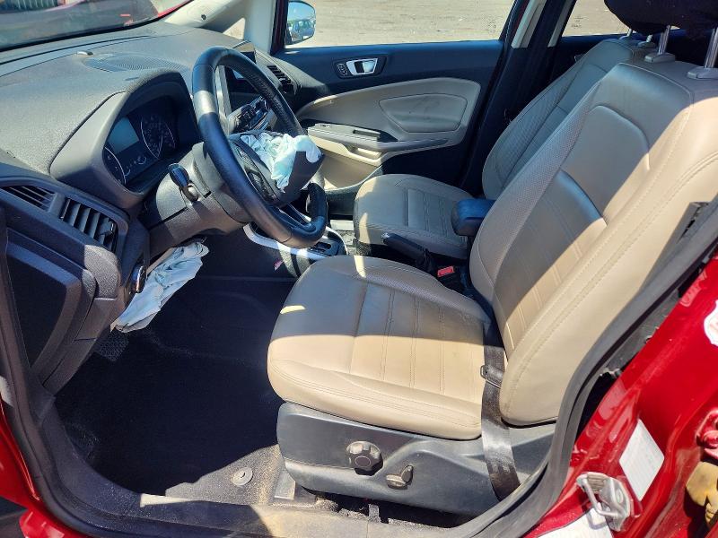 2018 Ford Ecosport VIN MAJ6P1WL1JC209315 COPART salvage auction — FRONT END, Ma - Cert Of Title-Salvage, sold $475 on 2026-07-08 (photo 7)