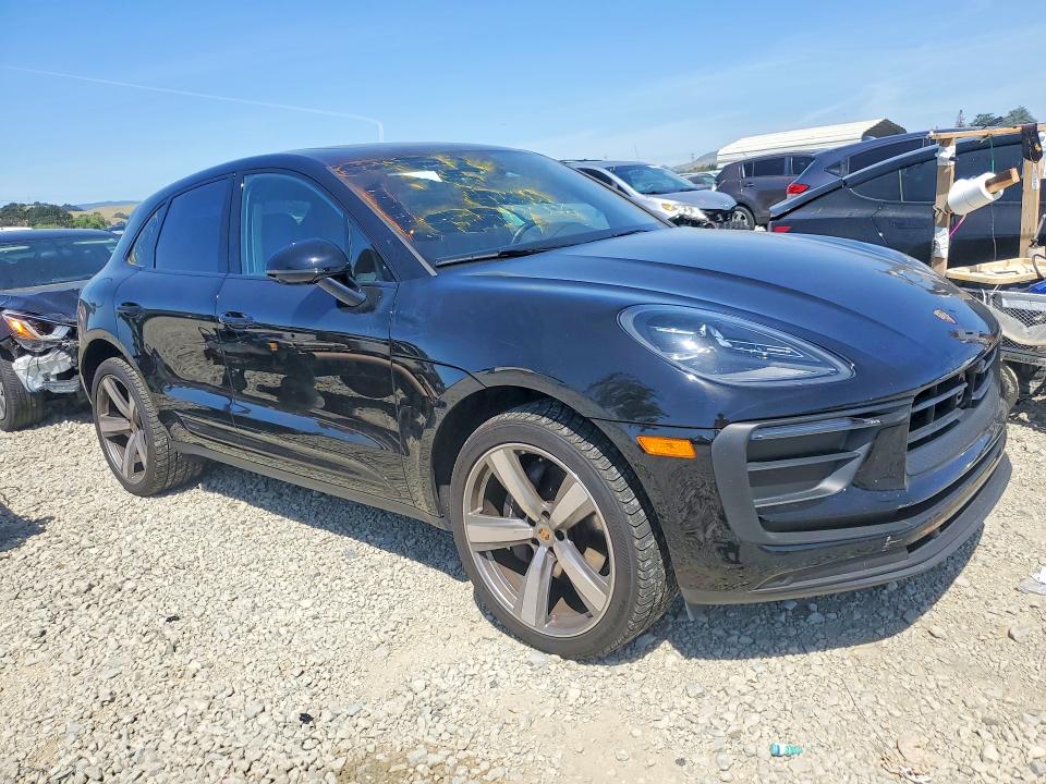 2025 Porsche Macan VIN WP1AA2A54SLB00657 COPART salvage auction — SIDE, Ca - Salvage Certificate, sold $12,400 on 2026-07-28 (photo 4)