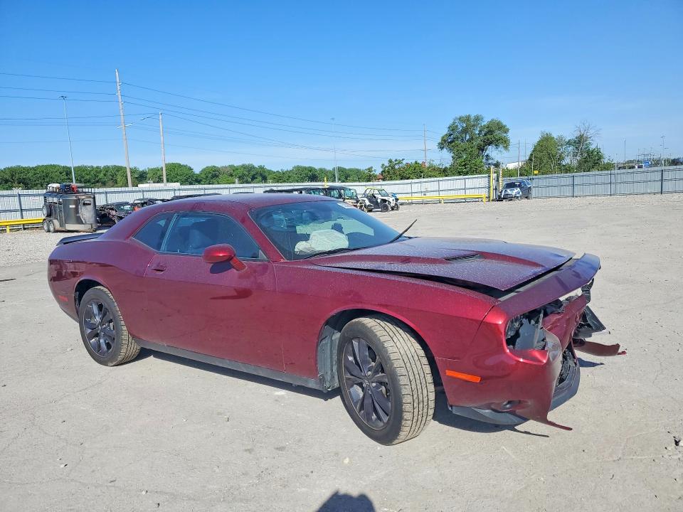 2021 Dodge Challenger VIN 2C3CDZGG6MH611262 COPART salvage auction — FRONT END, IA - CERT OF TITLE-SALVAGE TITLE, sold $7,000 on 2026-07-24 (photo 4)