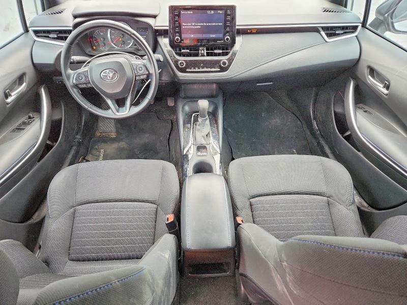 2022 Toyota Corolla VIN 5YFS4MCE9NP139603 COPART salvage auction — UNDERCARRIAGE, Tx - Salvage Vehicle Title, sold $5,400 on 2026-07-17 (photo 8)