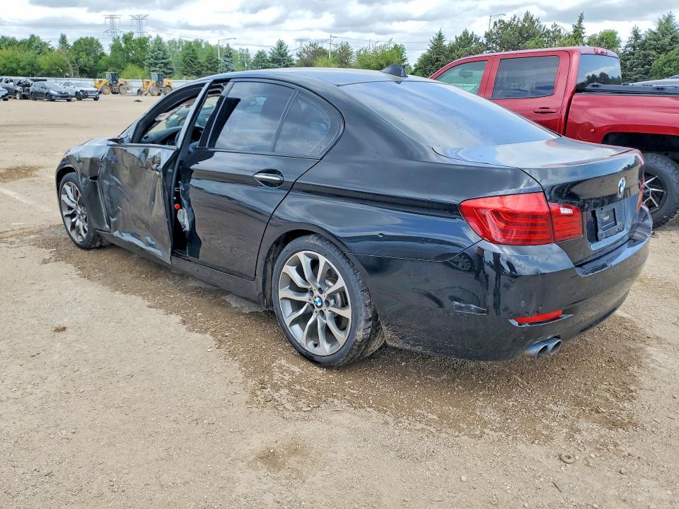 2016 BMW 5er VIN WBA5A7C55GG145827 COPART salvage auction — SIDE, Il - Salvage Certificate, sold $4,100 on 2026-07-09 (photo 2)