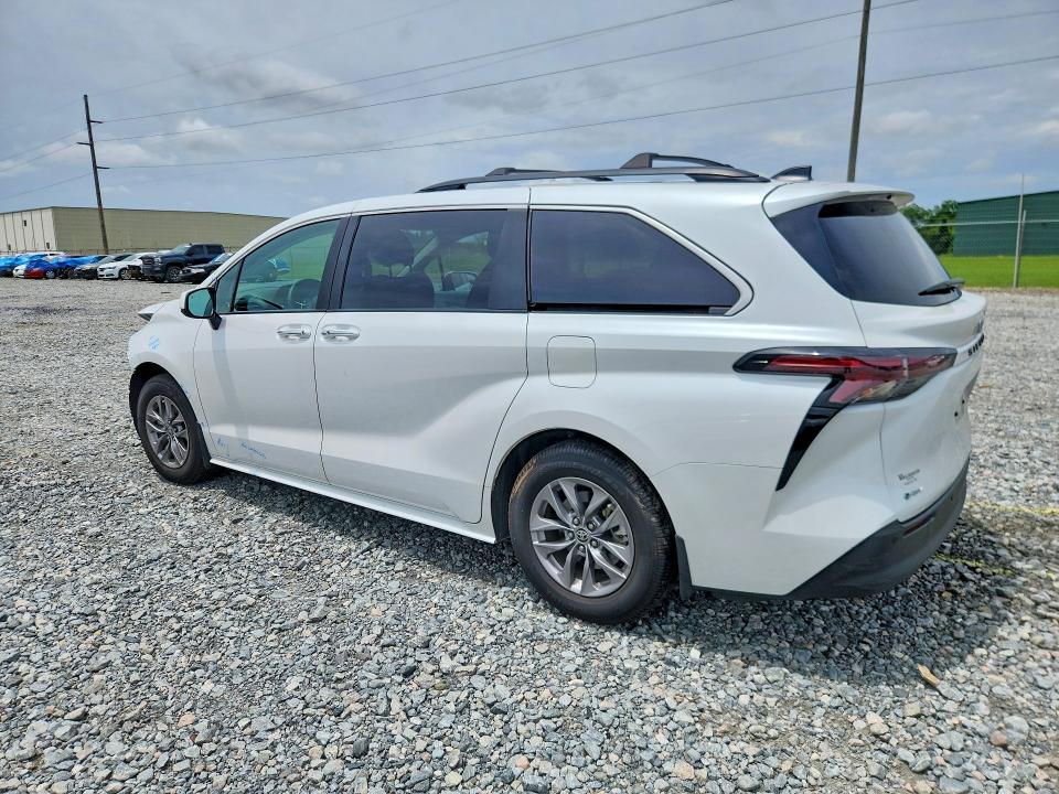 2025 Toyota Sienna VIN 5TDYRKEC3SS264868 COPART salvage auction — FRONT END, Ga - Cert Of Title-Salvage, sold $14,500 on 2026-07-28 (photo 2)