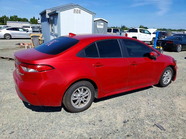 2021 Toyota Corolla VIN JTDEAMDE5MJ016548 COPART salvage auction — FRONT END, CA - SALVAGE CERTIFICATE, sold $4,050 on 2026-07-23 (photo 3)