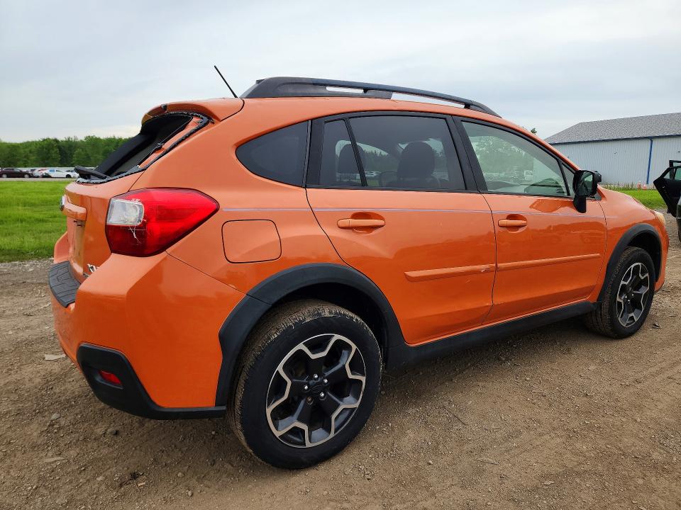 2013 Subaru Xv VIN JF2GPAGC3D2852306 COPART salvage auction — HAIL, Oh - Cert Of Title-Salvage, sold $2,300 on 2026-07-02 (photo 3)