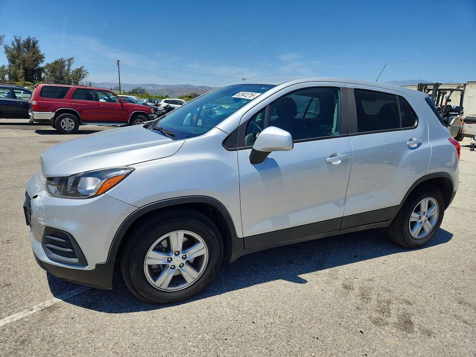 2022 Chevrolet Trax VIN KL7CJKSM7NB525121 — COPART salvage auction photo
