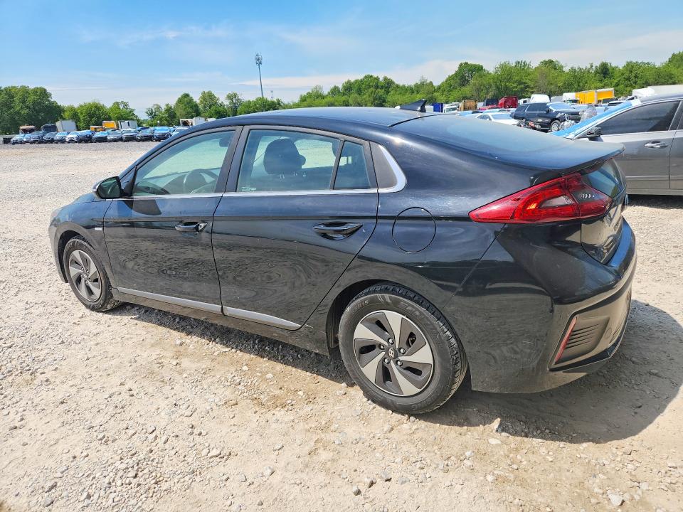 2017 Hyundai Ioniq VIN KMHC75LC7HU024873 COPART salvage auction — HAIL, Mo - Salvage Certificate Of Title, sold $2,650 on 2026-07-28 (photo 2)