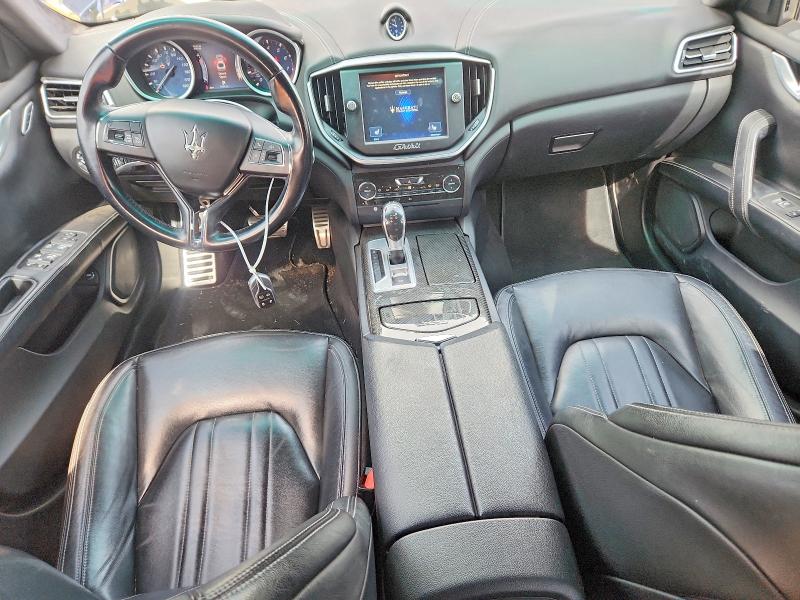 2015 Maserati Ghibli VIN ZAM57RTAXF1142395 COPART salvage auction — HAIL, Tx - Certificate Of Title, sold $5,100 on 2026-07-07 (photo 8)