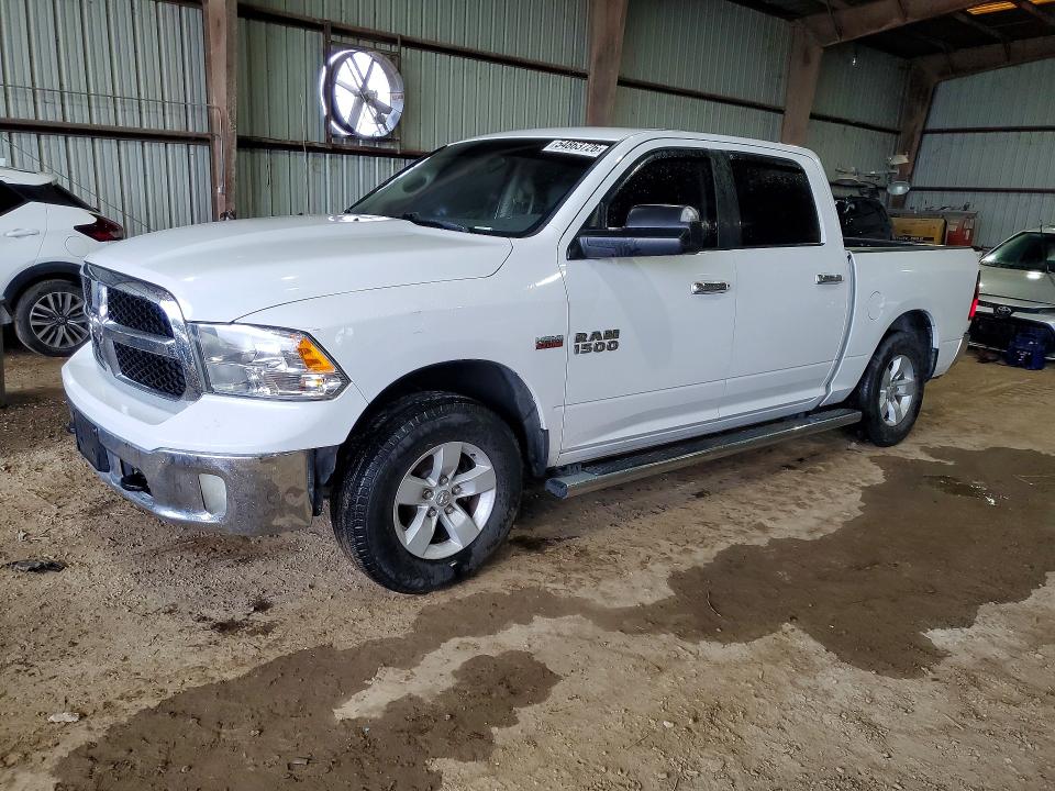 2017 Ram VIN 1C6RR7LT9HS807166 COPART salvage auction — REAR END, Tx - Bonded Title - Salvage, sold $2,350 on 2026-07-02 (photo 1)