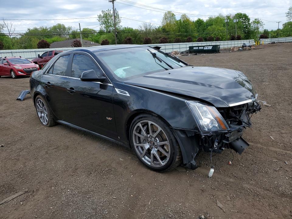 2009 Cadillac Cts VIN 1G6DN57P190157104 COPART salvage auction — FRONT END, CT - CERT OF TITLE-SALVAGE, sold $11,000 on 2026-07-10 (photo 4)