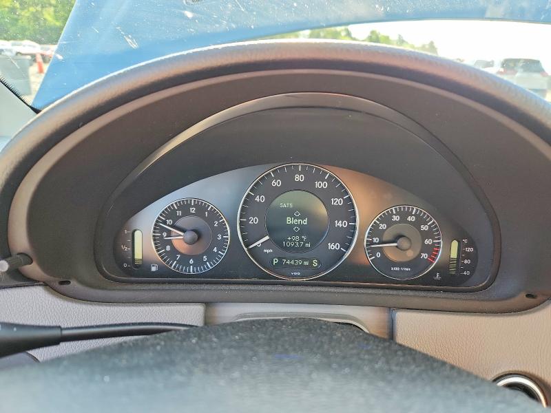 2007 Mercedes-benz Clk-klasse VIN WDBTK56F87F218676 COPART salvage auction — REAR END, Nc - Salvage Certificate Of Title, sold $3,700 on 2026-07-08 (photo 9)