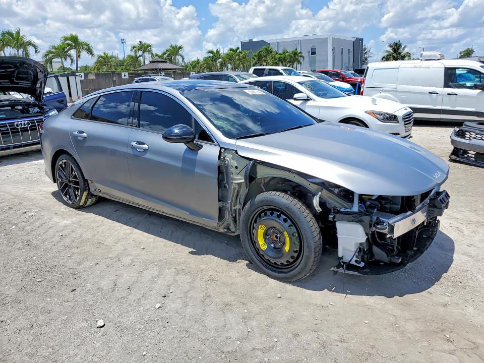 2025 Kia VIN KNAG44J89S5350082 COPART salvage auction — FRONT END, Fl - Cert Of Title Slvg Rebuildable, sold $13,300 on 2026-07-20 (photo 4)