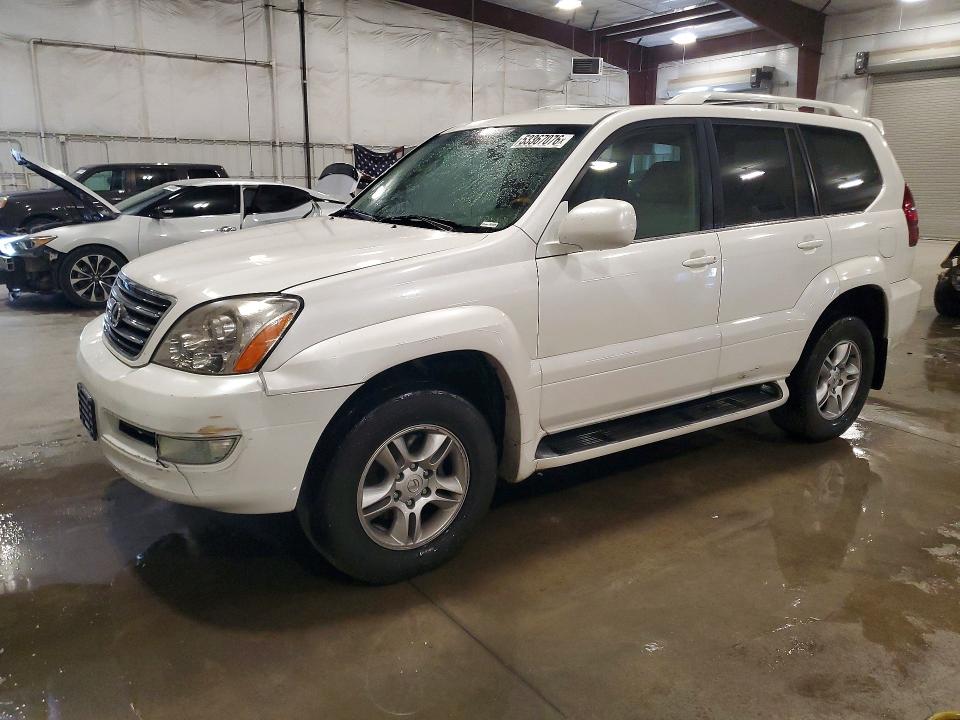 2007 Lexus Gx VIN JTJBT20X770143558 COPART salvage auction — HAIL, Mn - Cert Of Title-Prior Salvage, sold $4,550 on 2026-07-20 (photo 1)