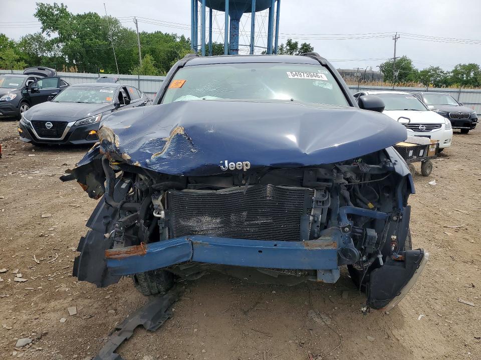 2017 Jeep Compass VIN 1C4NJDBBXHD105870 COPART salvage auction — FRONT END, Il - Salvage Certificate, sold $225 on 2026-07-10 (photo 5)