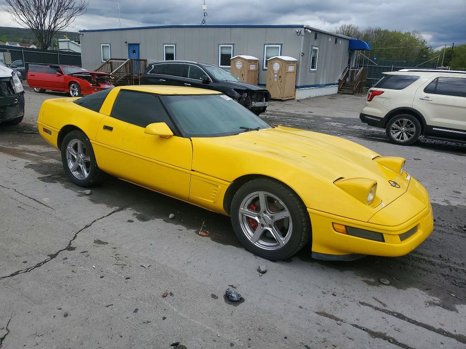 1996 Chevrolet Corvette VIN 1G1YY22P6T5105417 COPART salvage auction — NORMAL WEAR, Pa - Cert Of Title-C=Classic Vehicl (P), sold $7,500 on 2026-07-29 (photo 4)