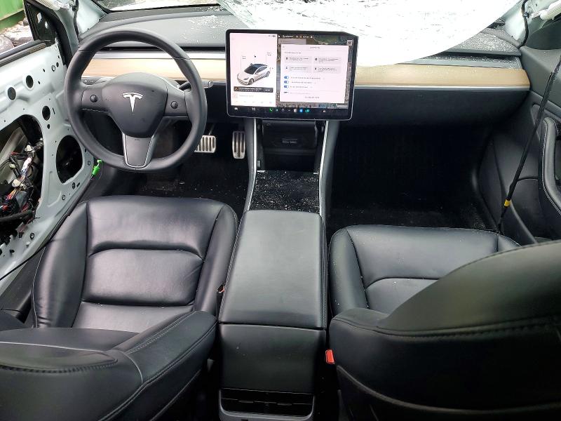 2020 Tesla VIN 5YJ3E1EB8LF512187 COPART salvage auction — FRONT END, In - Cert Of Title-Salvage Title, sold $150 on 2026-07-24 (photo 8)
